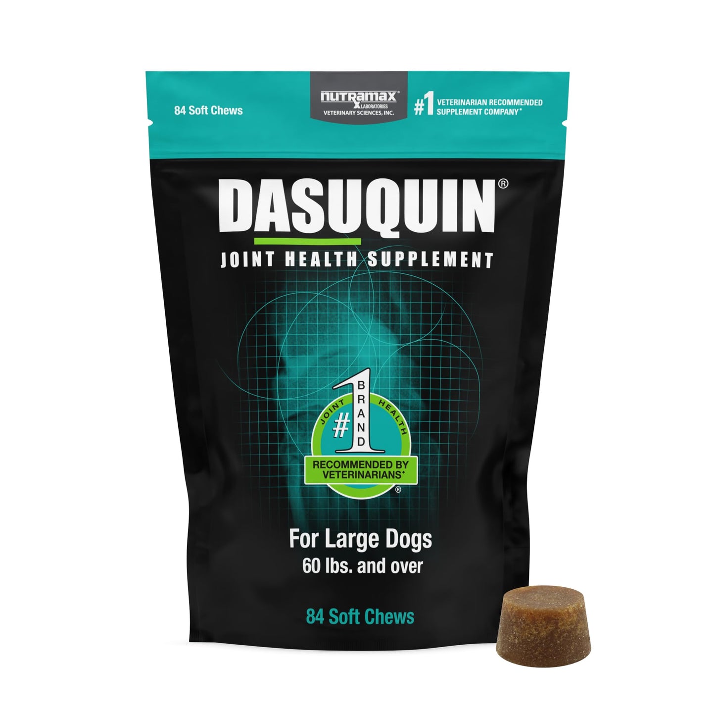 Nutramax Dasuquin for Large Dogs, Joint Health Supplement, Contains Glucosamine for Dogs, Plus Chondroitin, ASU and More, Supports Healthy Joints, Soft Chews, 84 Count - dailyvitalstore