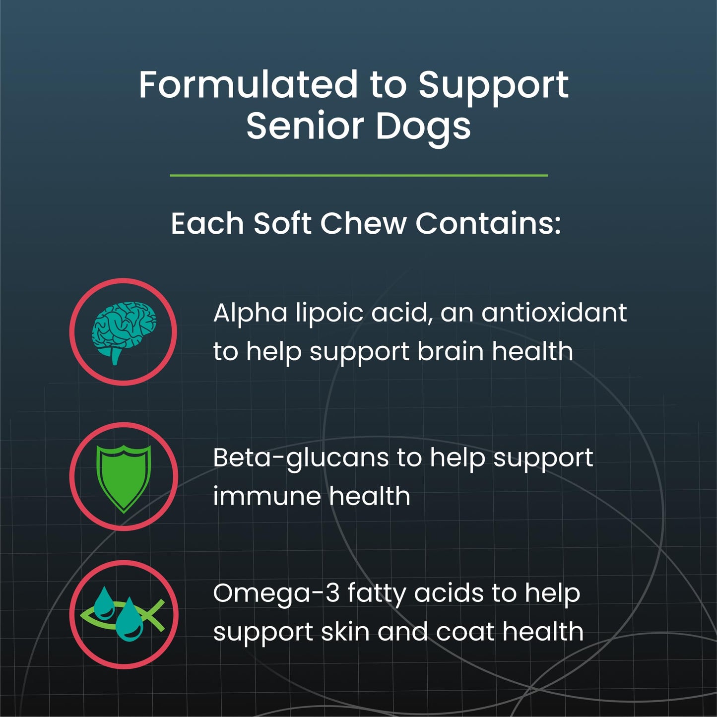 Nutramax Dasuquin Joint Health Supplement for Large Senior Dogs – for Immune Support, Skin & Coat Health, and Brain Health, 84 Soft Chews - dailyvitalstore