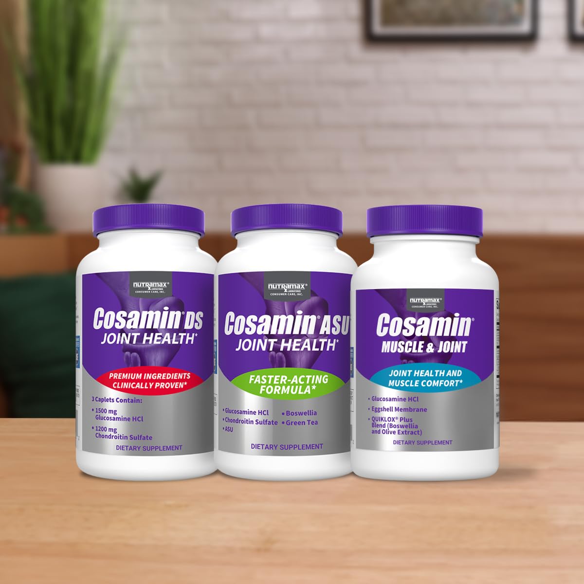 Nutramax Laboratories Cosamin® ASU Joint Health Supplement with Glucosamine, Chondroitin & ASU for Adult Men & Women, Joint Supplement, 230 Capsules - dailyvitalstore