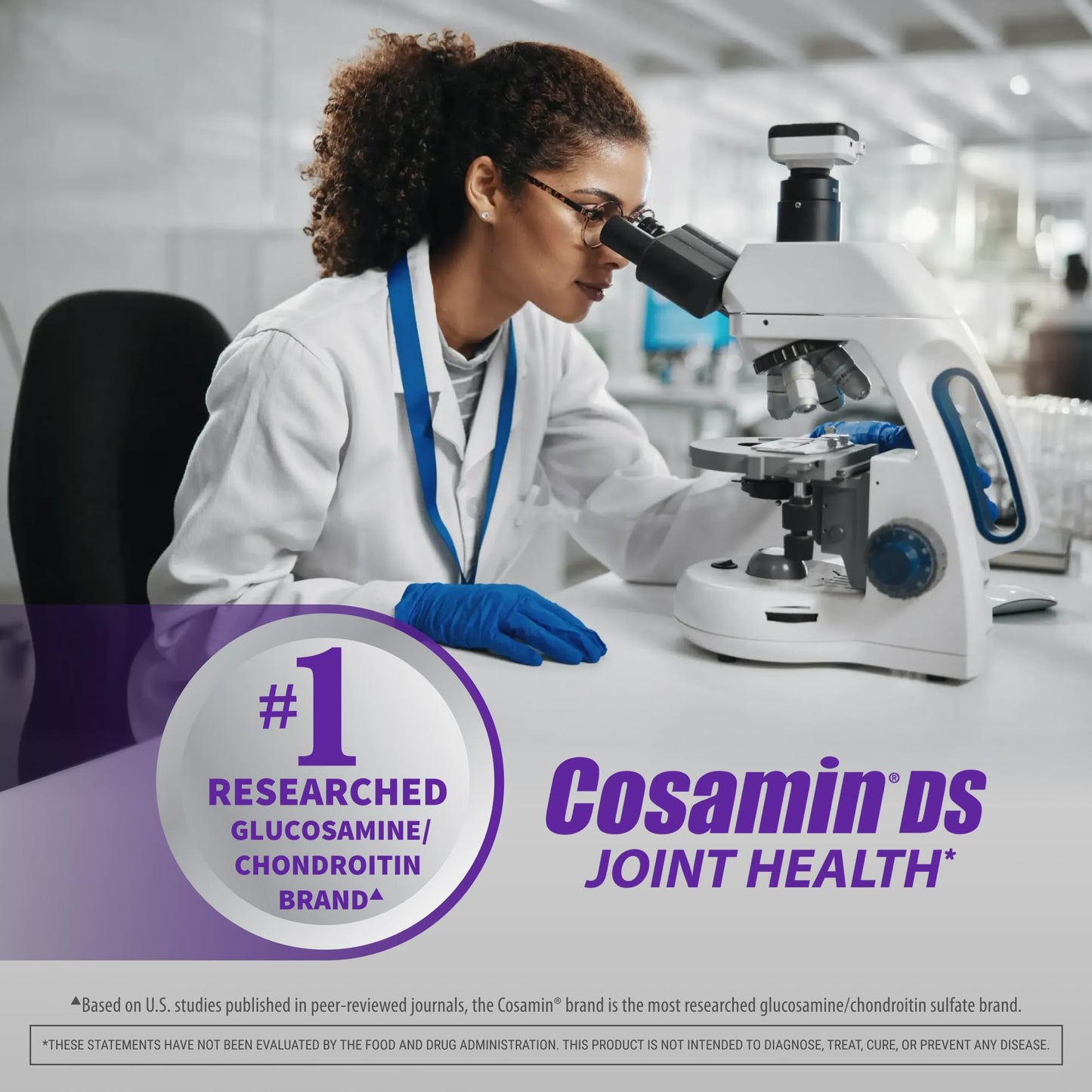 Nutramax Laboratories Cosamin® DS Joint Health Supplement with Glucosamine & Chondroitin for Adult Men & Women, Joint Supplement, 180 Capsules - dailyvitalstore