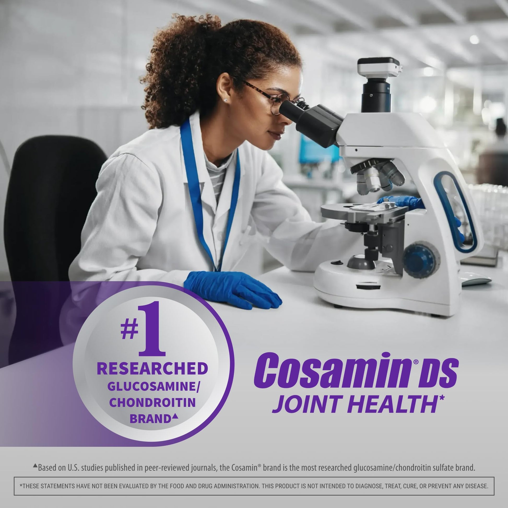 Nutramax Laboratories Cosamin® DS Joint Health Supplement with Glucosamine & Chondroitin for Adult Men & Women, Joint Supplement, 180 Capsules - dailyvitalstore