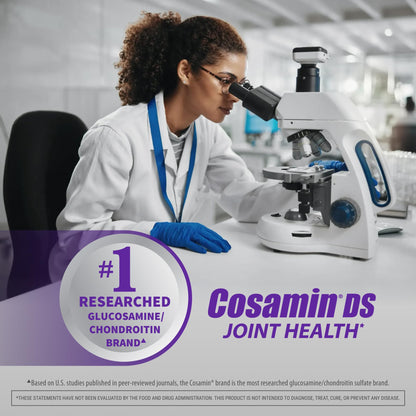 Nutramax Laboratories Cosamin® DS Joint Health Supplement with Glucosamine & Chondroitin for Adult Men & Women, Joint Supplement, 180 Capsules - dailyvitalstore