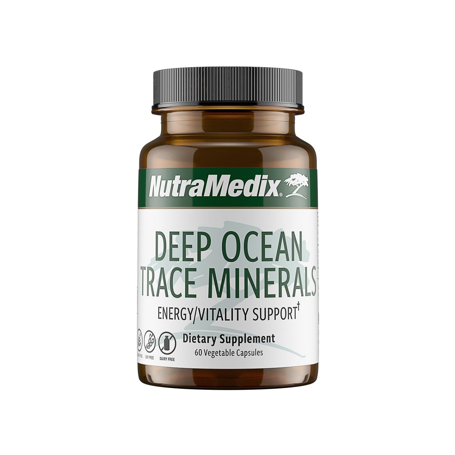 NutraMedix Deep Ocean Trace Minerals 1,000mg - Mineral & Energy Supplements - Magnesium, Zinc, Potassium, Boron, Phosphorus & Manganese - dailyvitalstore