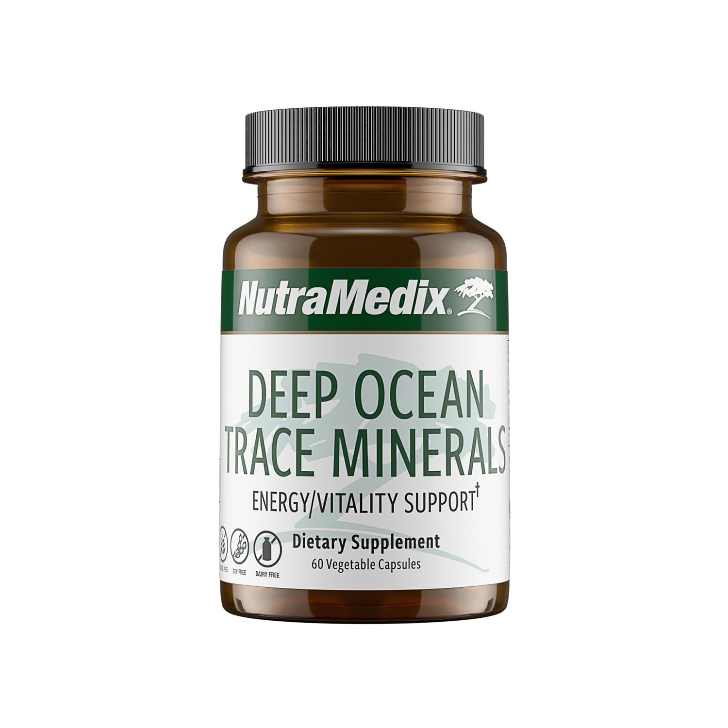 NutraMedix Deep Ocean Trace Minerals 1,000mg - Mineral & Energy Supplements - Magnesium, Zinc, Potassium, Boron, Phosphorus & Manganese - dailyvitalstore