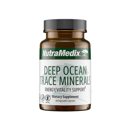 NutraMedix Deep Ocean Trace Minerals 1,000mg - Mineral & Energy Supplements - Magnesium, Zinc, Potassium, Boron, Phosphorus & Manganese - dailyvitalstore