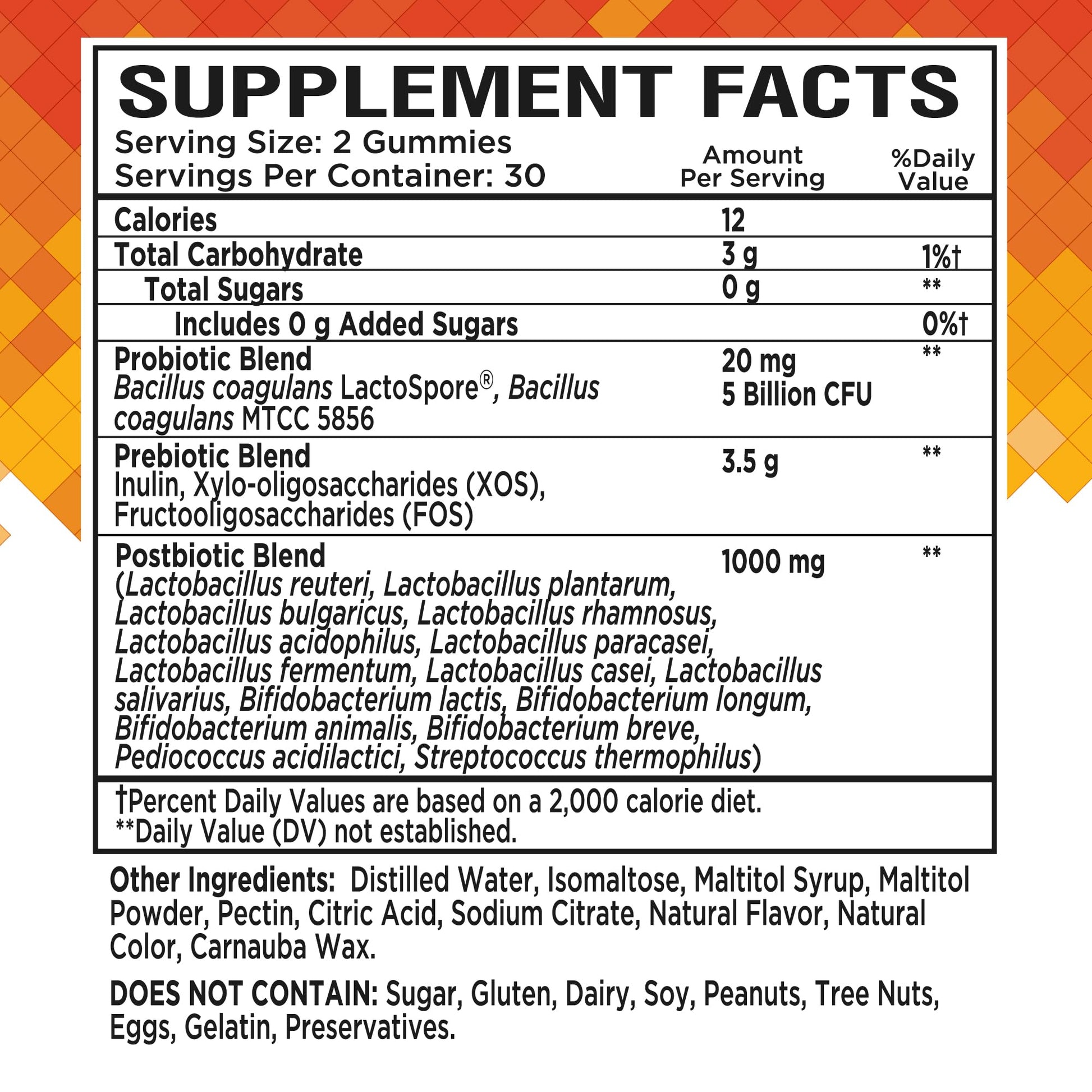 NutraPep Prebiotic Probiotic & Postbiotic Gummies for Women Men & Kids Children - High Potency 5 Billion CFU - Sugar-Free & Gluten 60 Count (Pack of 2) - dailyvitalstore