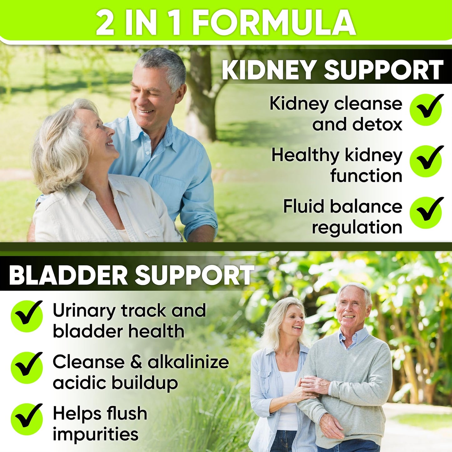 NutraPro Kidney Cleanse Detox & Repair and Bladder Support- Kidney Support Supplement for Kidney Restore with Chanca Piedra,Cranberry, Juniper Berries - dailyvitalstore