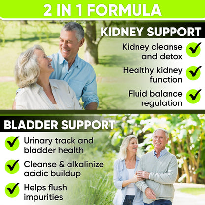NutraPro Kidney Cleanse Detox & Repair and Bladder Support- Kidney Support Supplement for Kidney Restore with Chanca Piedra,Cranberry, Juniper Berries - dailyvitalstore