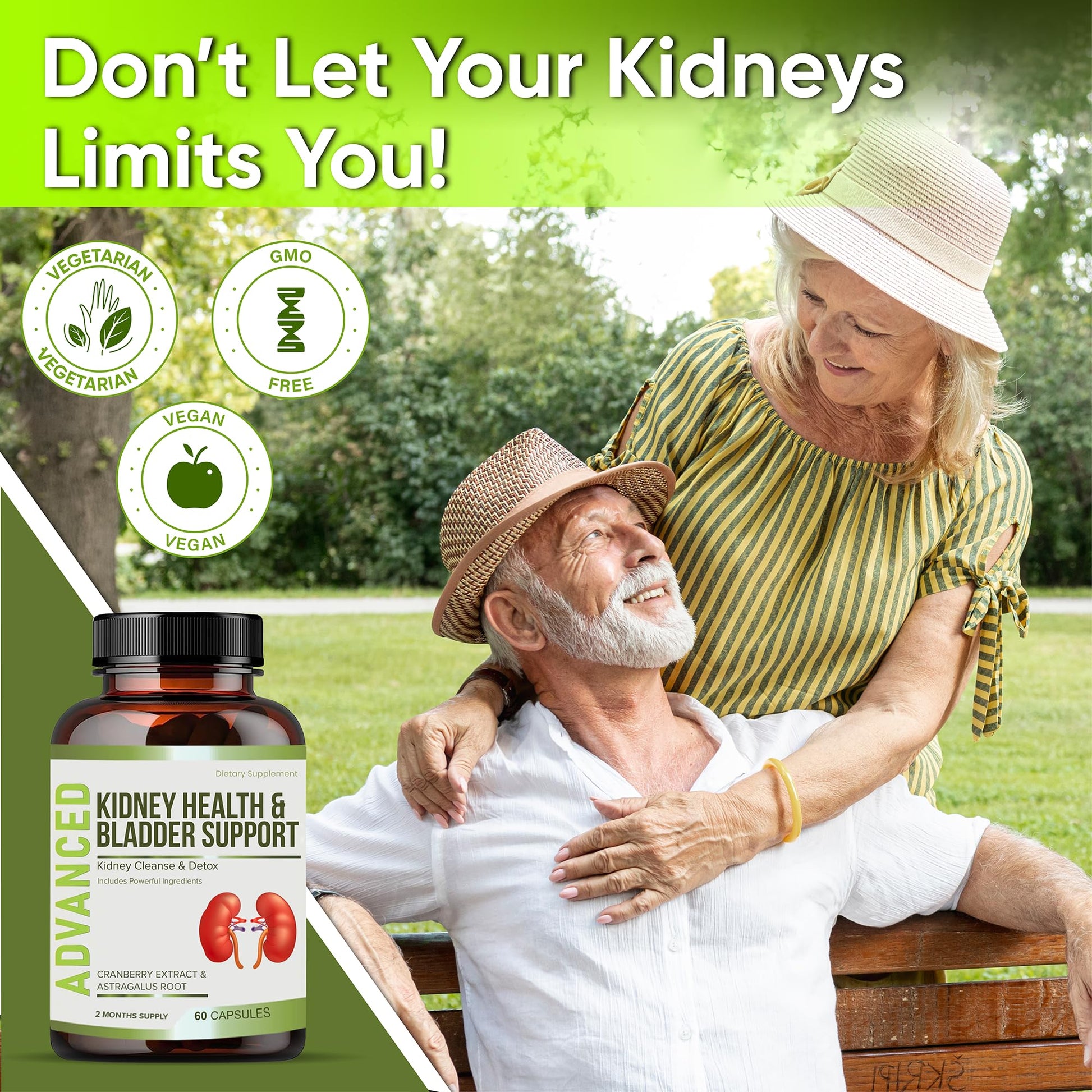 NutraPro Kidney Cleanse Detox & Repair and Bladder Support- Kidney Support Supplement for Kidney Restore with Chanca Piedra,Cranberry, Juniper Berries - dailyvitalstore