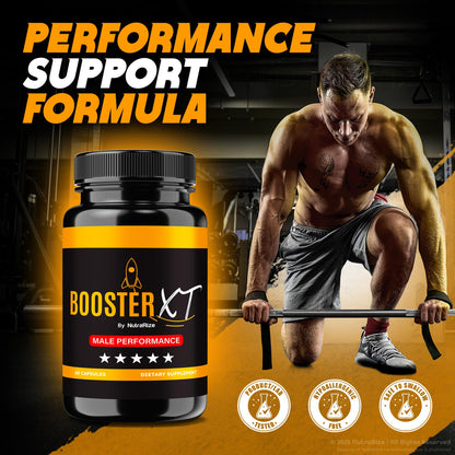 NutraRize Booster XT for Men, Male Enhancing Capsules, Premium Formula to Support Daily Energy & Peak Performance, Multivitamin Pills for Overall Health, BoosterXT Reviews (60 Capsules) - dailyvitalstore