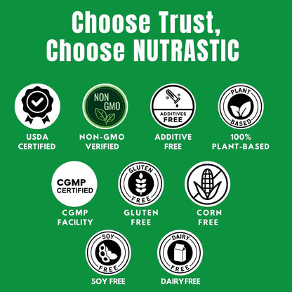 Nutrastic Aller Veda Respiratory Wellness Supplement with Pure Tulsi, Amla, Turmeric, and Neem | Natural Support for Healthy Breathing | 60 Caps - dailyvitalstore