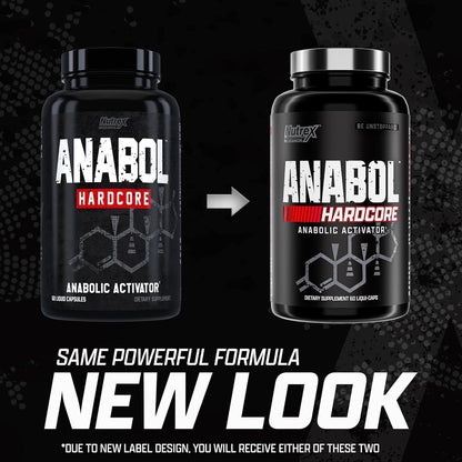 Nutrex Research Anabol Hardcore Anabolic Activator, Muscle Builder and Hardening Agent, 60 Pills - dailyvitalstore