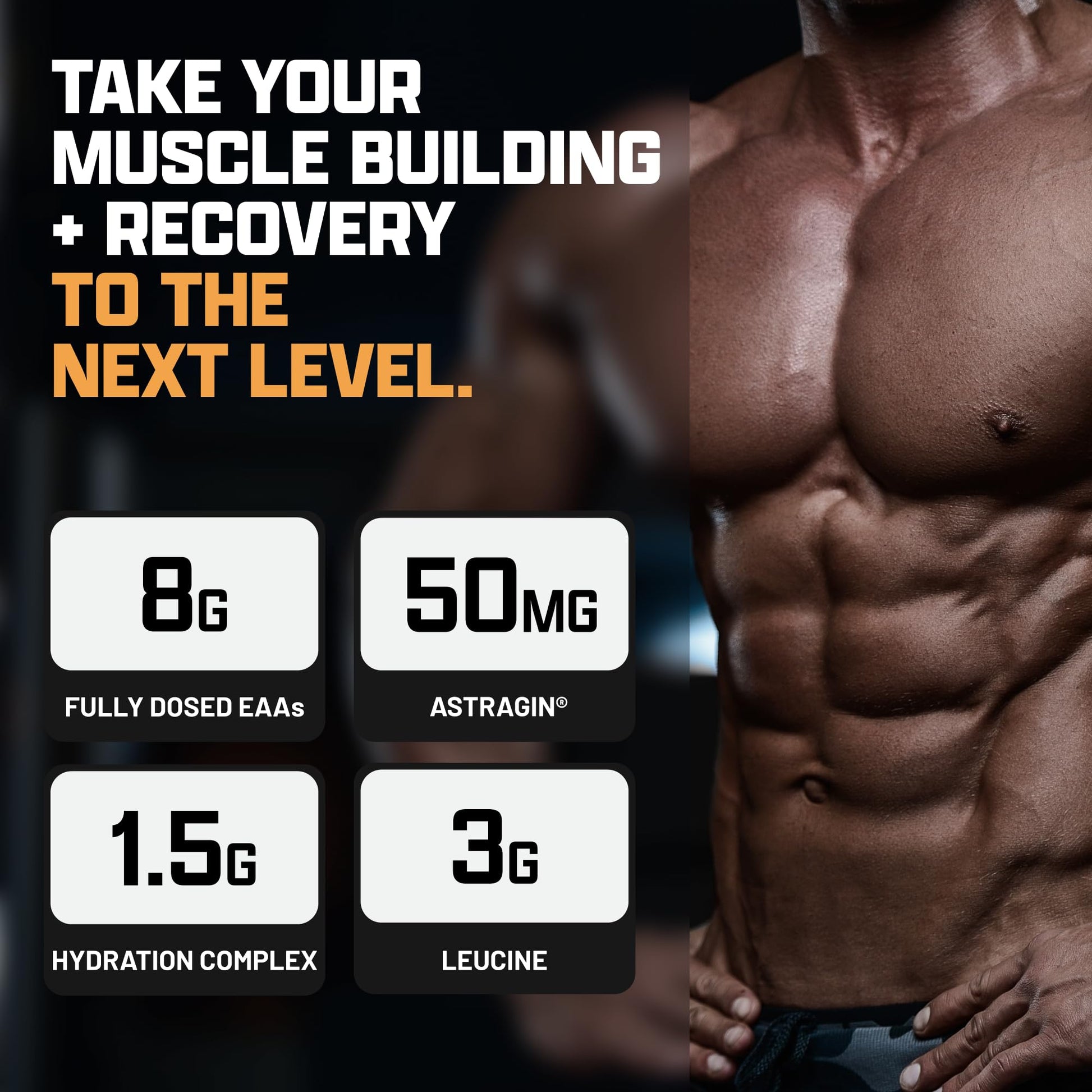 Nutrex Research EAA Hydration | EAAs + BCAA Powder | Muscle Recovery, Strength, Muscle Building, Endurance | 8G Essential Amino Acids + Electrolytes | 30 Servings It's Mango Time - dailyvitalstore