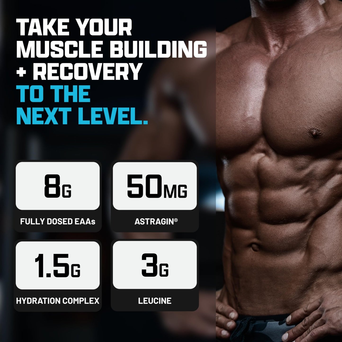 Nutrex Research EAA Hydration | EAAs + BCAA Powder | Muscle Recovery, Strength, Muscle Building, Endurance | 8G Essential Amino Acids + Electrolytes | Blueberry Lemonade 30 Servings - dailyvitalstore