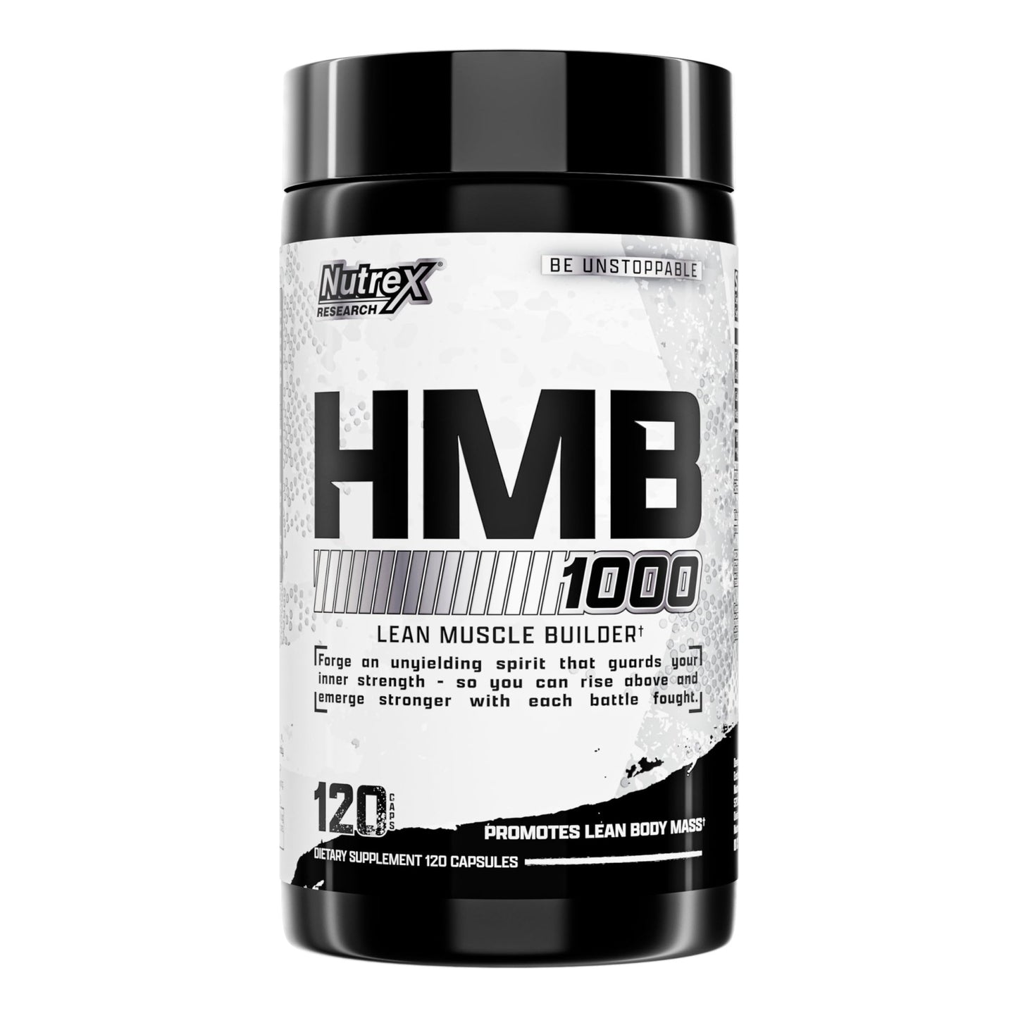 Nutrex Research HMB 1000 MG | Supports Muscle Recovery, Reduce Skeletal Muscle Damage, Increased Strength, Prevent Muscle Loss | 120 Capsules - dailyvitalstore