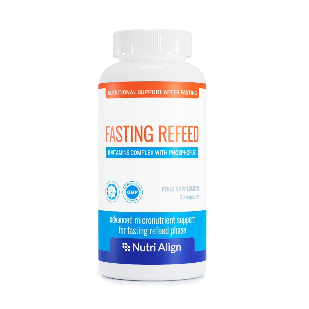 Nutri-Align Fasting Refeed Multivitamin | 30 Fasting Multi Vitamin Capsules | Multivitamin for Men & Women | Vitamin B Complex, Phosphorus & Vitamin D & C Fasting Multivitamins | Gluten Free - dailyvitalstore