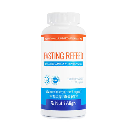 Nutri-Align Fasting Refeed Multivitamin | 30 Fasting Multi Vitamin Capsules | Multivitamin for Men & Women | Vitamin B Complex, Phosphorus & Vitamin D & C Fasting Multivitamins | Gluten Free - dailyvitalstore