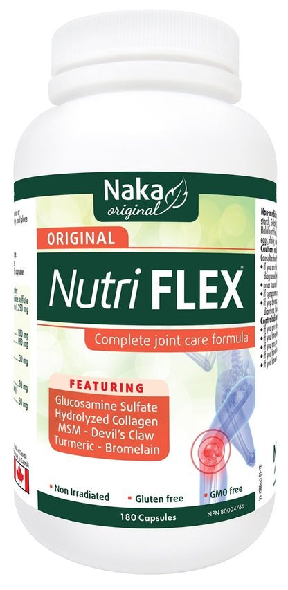 Nutri Flex Complete Joint Care Formula (180 Capsules) Nutri-Flex NutriFlex Brand: Naka - dailyvitalstore