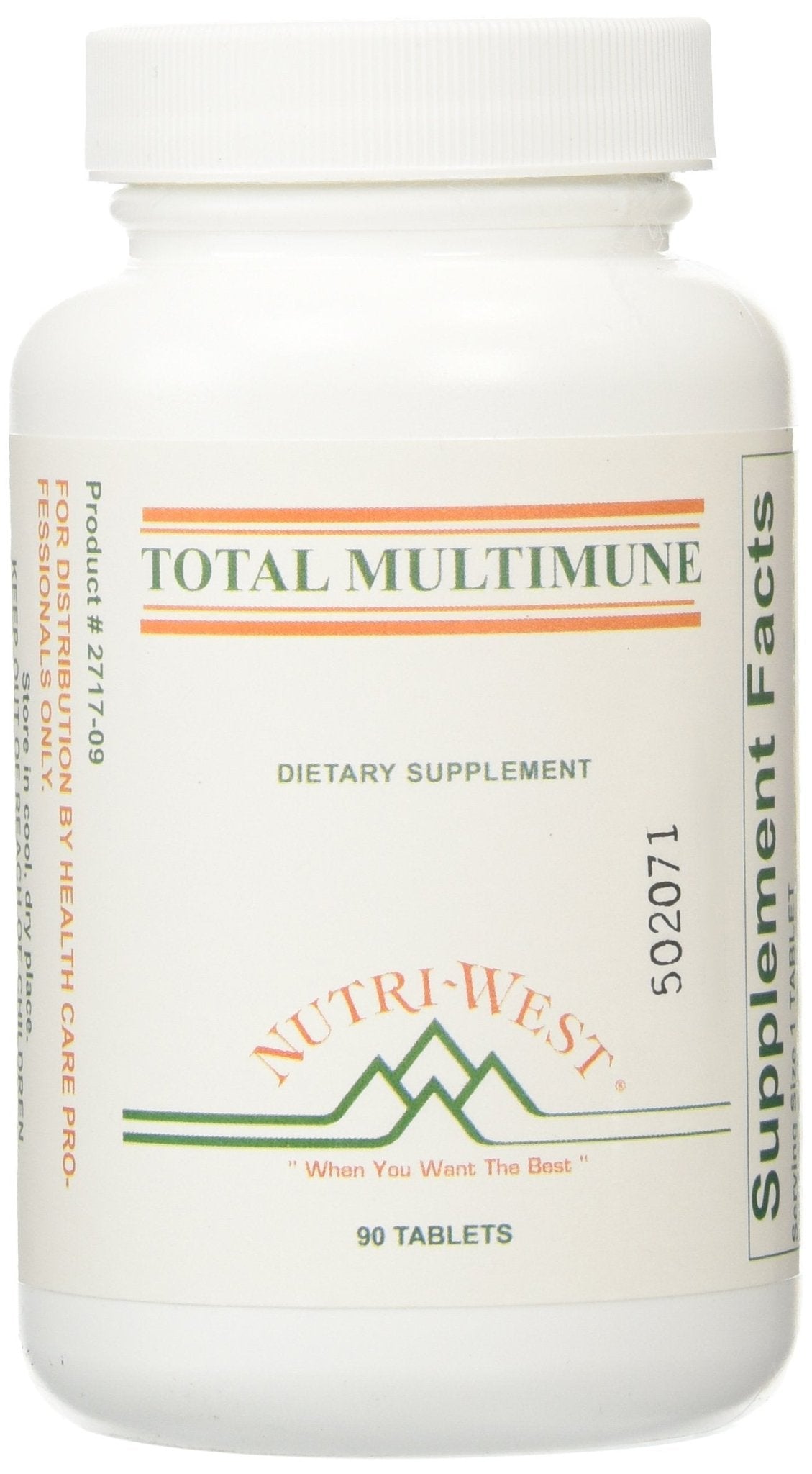Nutri-West - TOTAL MULTIMUNE - 90 Tablets - dailyvitalstore