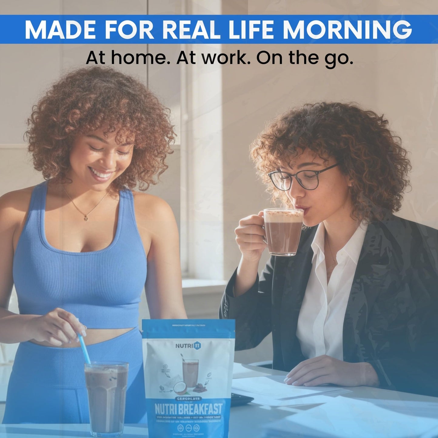 Nutri11 NutriBreakfast by Nutrillermo/Keto Protein Collagen Powder with MCT Oil/MCT Oil Powder/Keto Collagen Peptides with Grass-Fed Bovine - dailyvitalstore