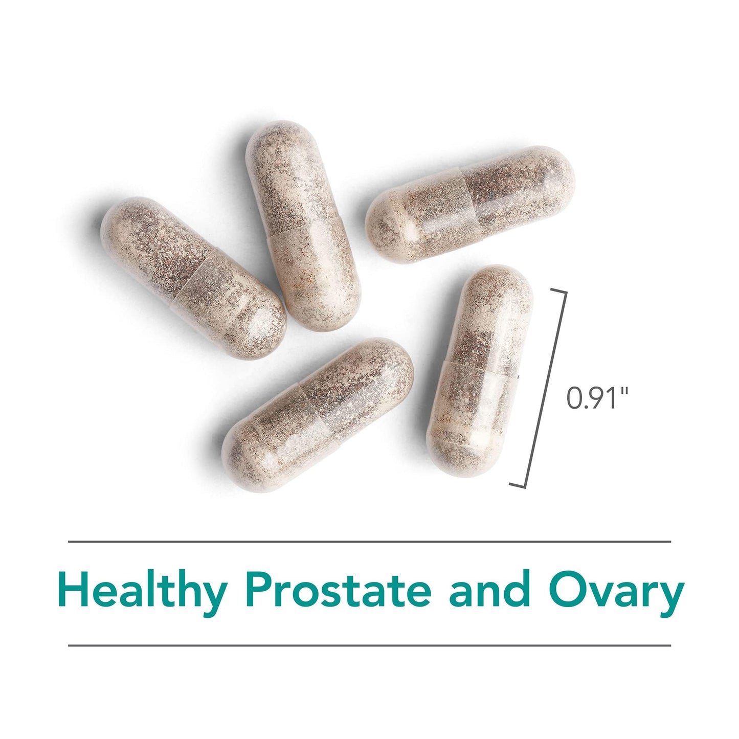 NutriCology Healthy Prostate & Ovary - Herbal Blend with Crinum Latifolium - Hormone Support for Men & Women - Vegetarian Capsules - Hypoallergenic Formula - 60 Servings - 180 Count - dailyvitalstore