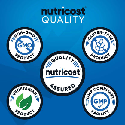 Nutricost EAA Powder 30 Servings (Fruit Punch) - Essential Amino Acids - Non-GMO, Gluten Free, Vegetarian Friendly - dailyvitalstore