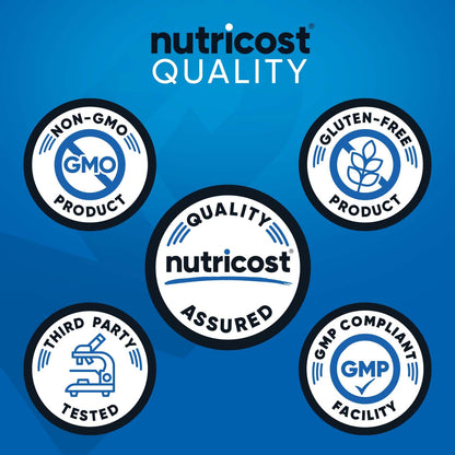 Nutricost HMB (Beta-Hydroxy Beta-Methylbutyrate) 1000mg (120 Capsules) - 500mg Per Capsule, 60 Servings - Gluten Free and Non-GMO - dailyvitalstore
