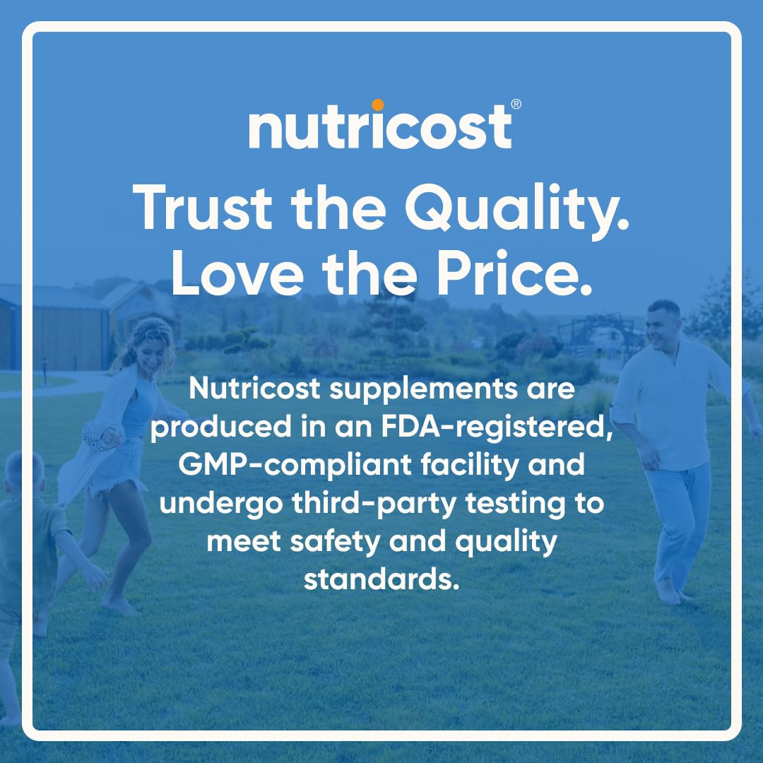 Nutricost Magnesium Complex 500mg, 240 Capsules - Magnesium Oxide, Citrate, and Glycinate - Gluten Free and Non-GMO - dailyvitalstore