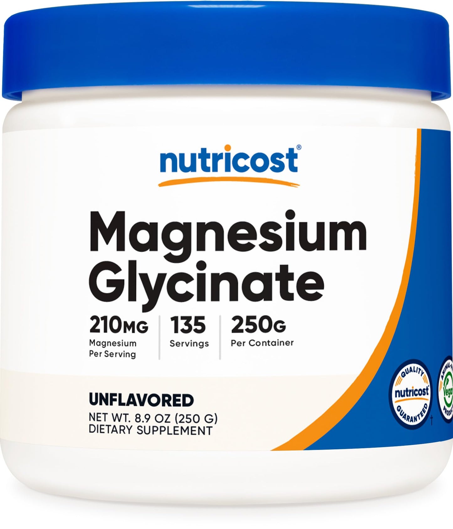 Nutricost Magnesium Glycinate Powder (250 Grams) (Unflavored) - dailyvitalstore