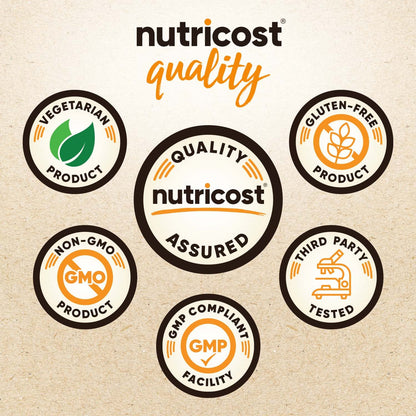 Nutricost Organic Super Greens Powder (30 Servings) Orange Sunrise Flavor - Superfood Supplement Drink Mix - dailyvitalstore