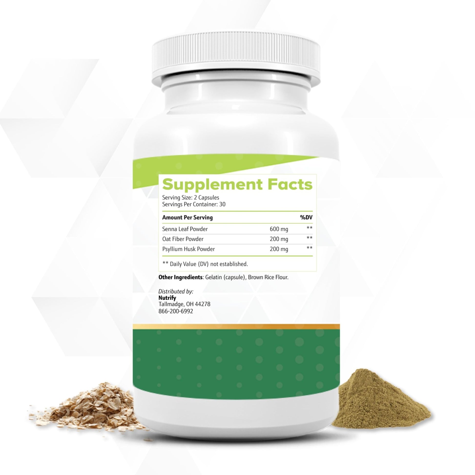 NutriFlush - Powerful Colon Support & Gut Cleanse Formula, High Absorption, GMO Free, Made in USA - dailyvitalstore
