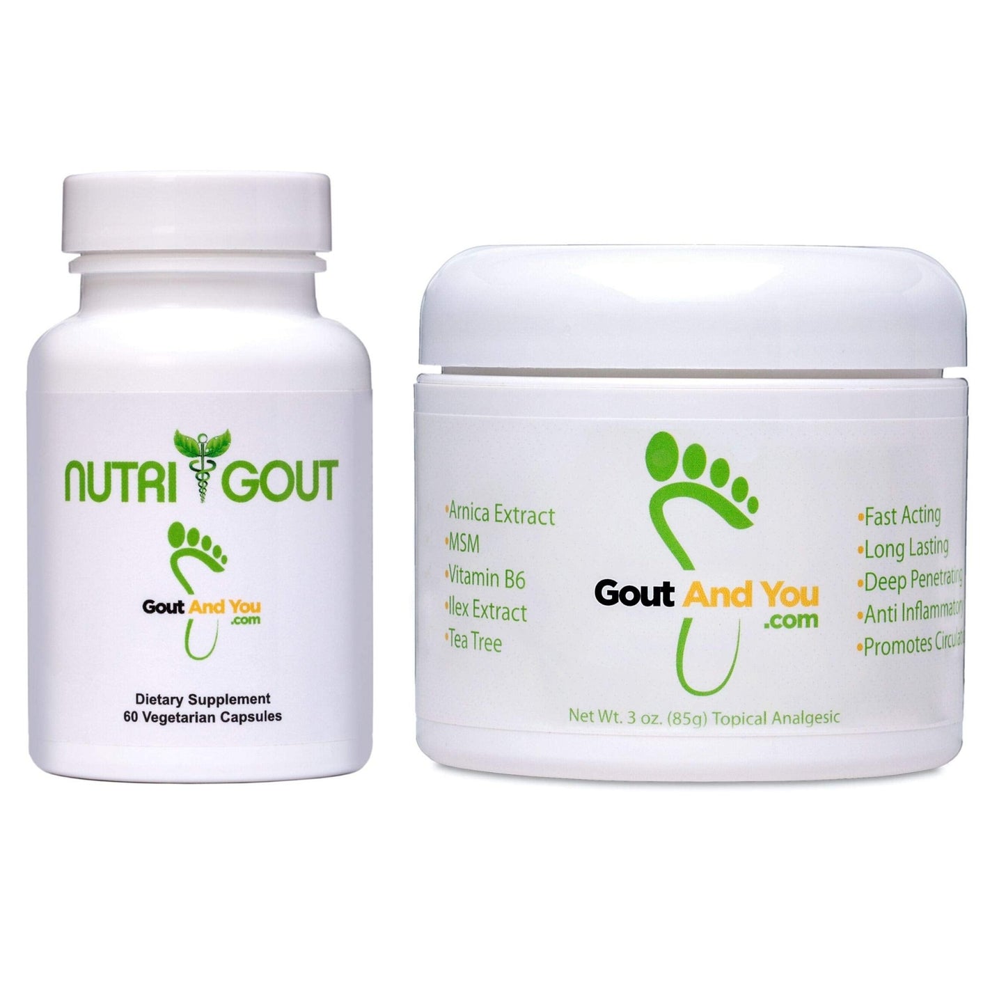 Nutrigout and Joint & Muscle Relief Cream - dailyvitalstore