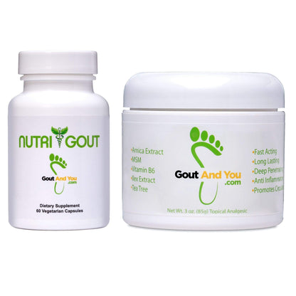 Nutrigout and Joint & Muscle Relief Cream - dailyvitalstore