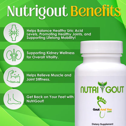 Nutrigout and Joint & Muscle Relief Cream - dailyvitalstore