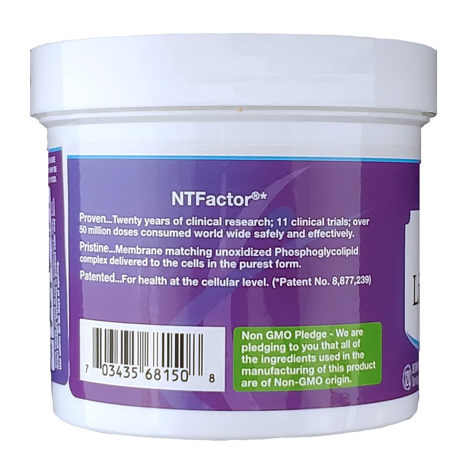 Nutritional Therapeutics NTFactor Lipids Powder, Aging & Cellular Support, 240 Servings - dailyvitalstore