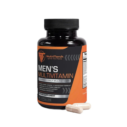 NutriTorch Multivitamin for Men – Adult Dietary Supplement with Vitamins A, C & D, Minerals & Antioxidants for Immune Support, Increased Energy - dailyvitalstore