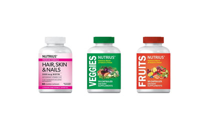 Nutrius Fruits Delicious Blend of Nature's Finest - 90 Capsules Dietary Supplements - dailyvitalstore