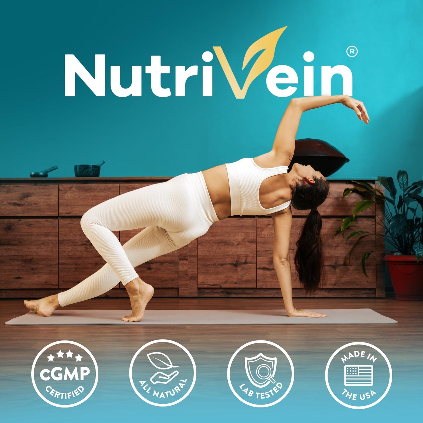 Nutrivein Organic Sea Moss 1600mg Plus Bladderwrack & Burdock - 120 Caps for Adults - Prebiotic Super-Food - Immune System & Digestive Health - dailyvitalstore