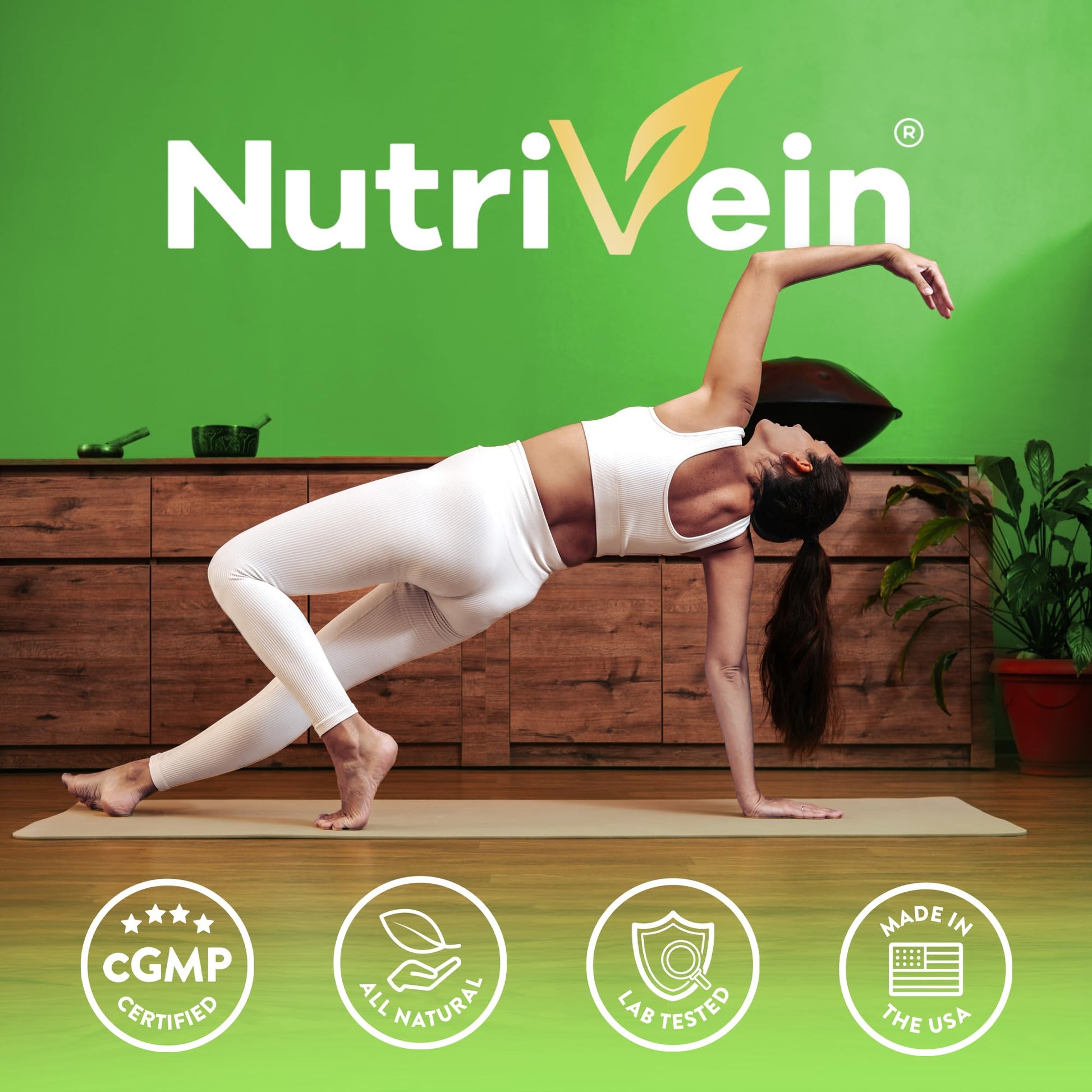 Nutrivein Premium DIM Supplement 400 mg Daily - 120 Servings (120 Capsules): Diindolylmethane for Women and Men - Plus Bioperine - Estrogen Supplement - Menopause and Middle Age Support - dailyvitalstore