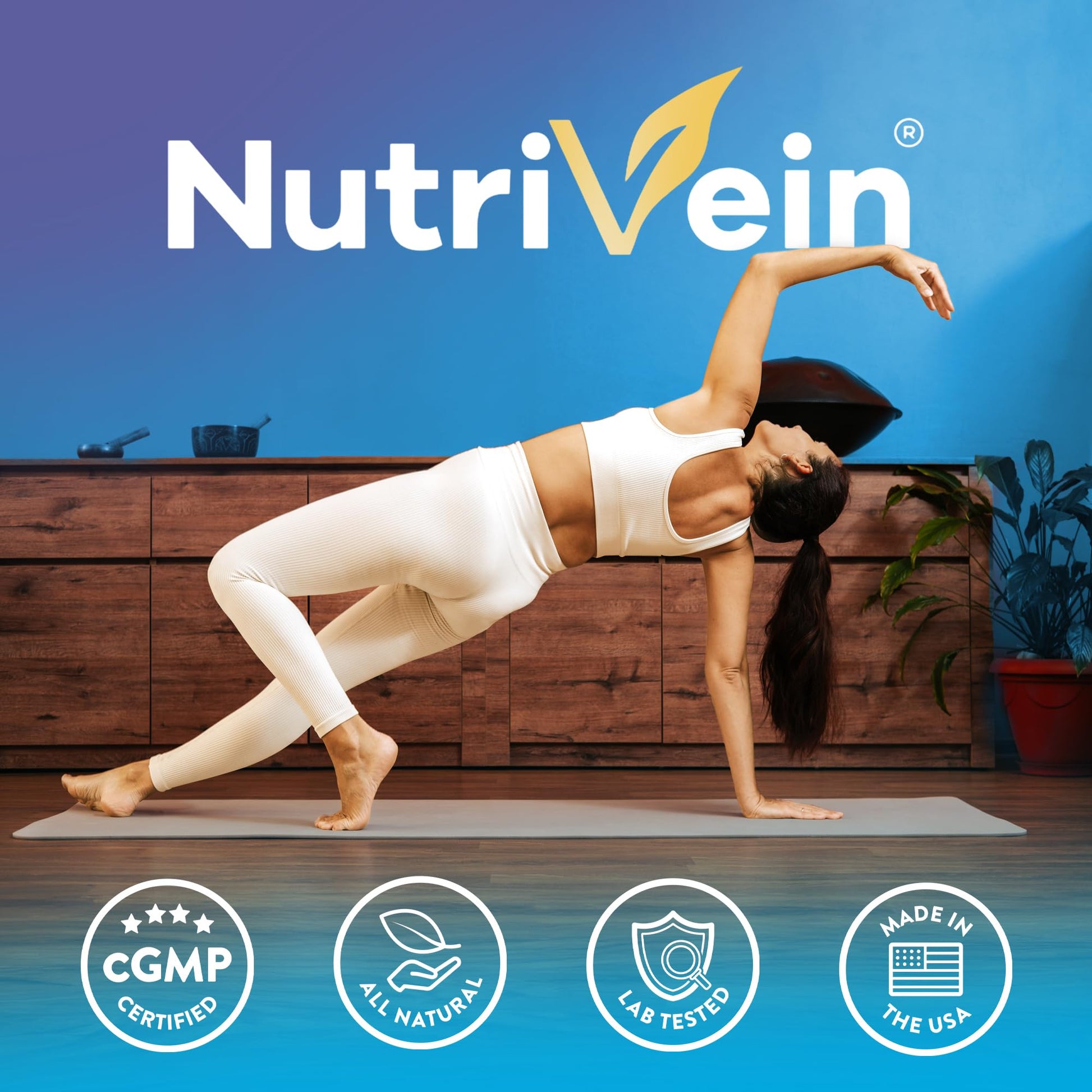 Nutrivein Premium Multi Collagen Pills 2250 mg - 180 Easy-to-Swallow Collagen Capsules: Type I, II, III, V, X Hydrolyzed Protein Peptides for Women and Men - dailyvitalstore