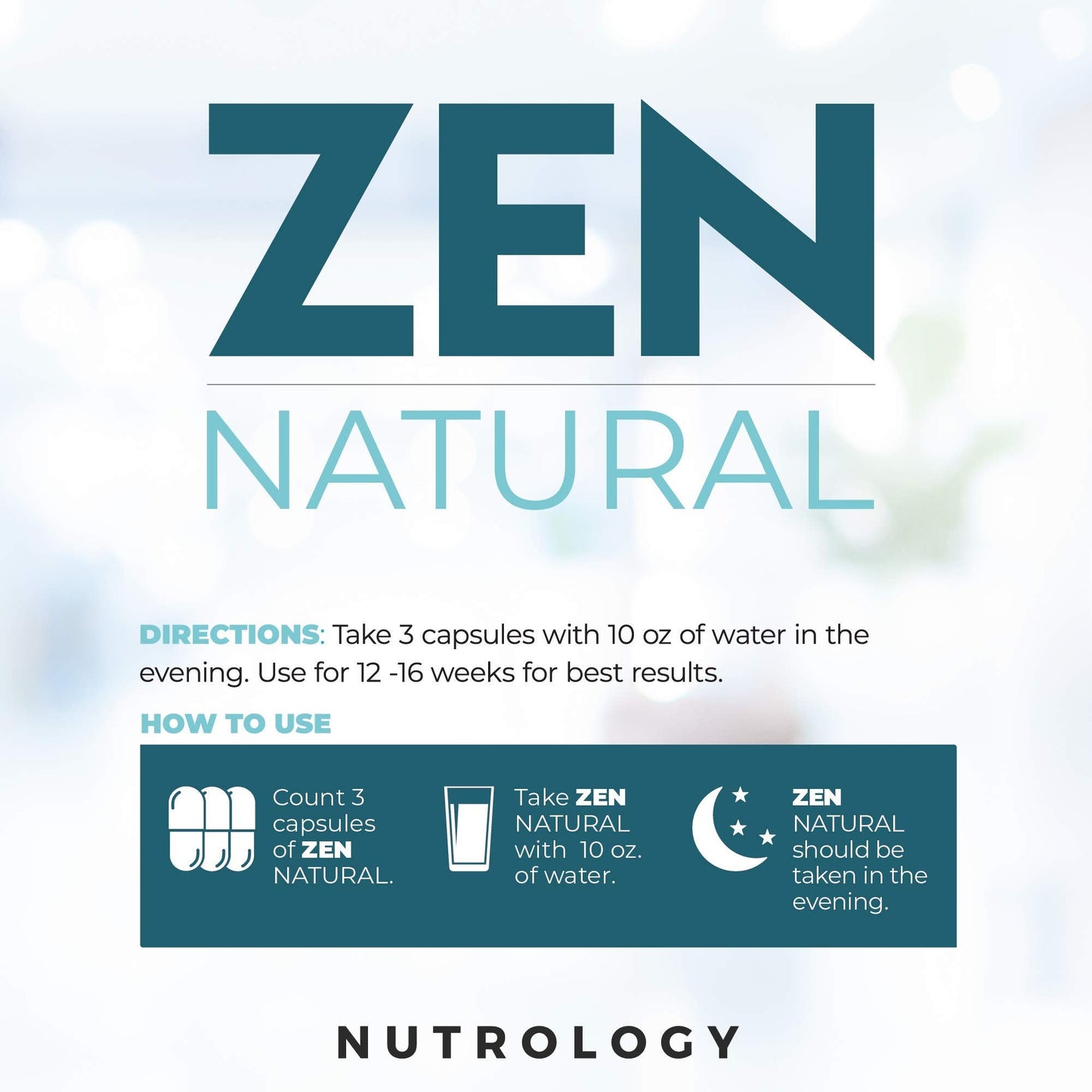Nutrology Greens & Fruits Powder-Naturally Sourced Superfood, Chocolate (30 Servings) Zen Natural Magnesium Supplement (30 Servings) - dailyvitalstore