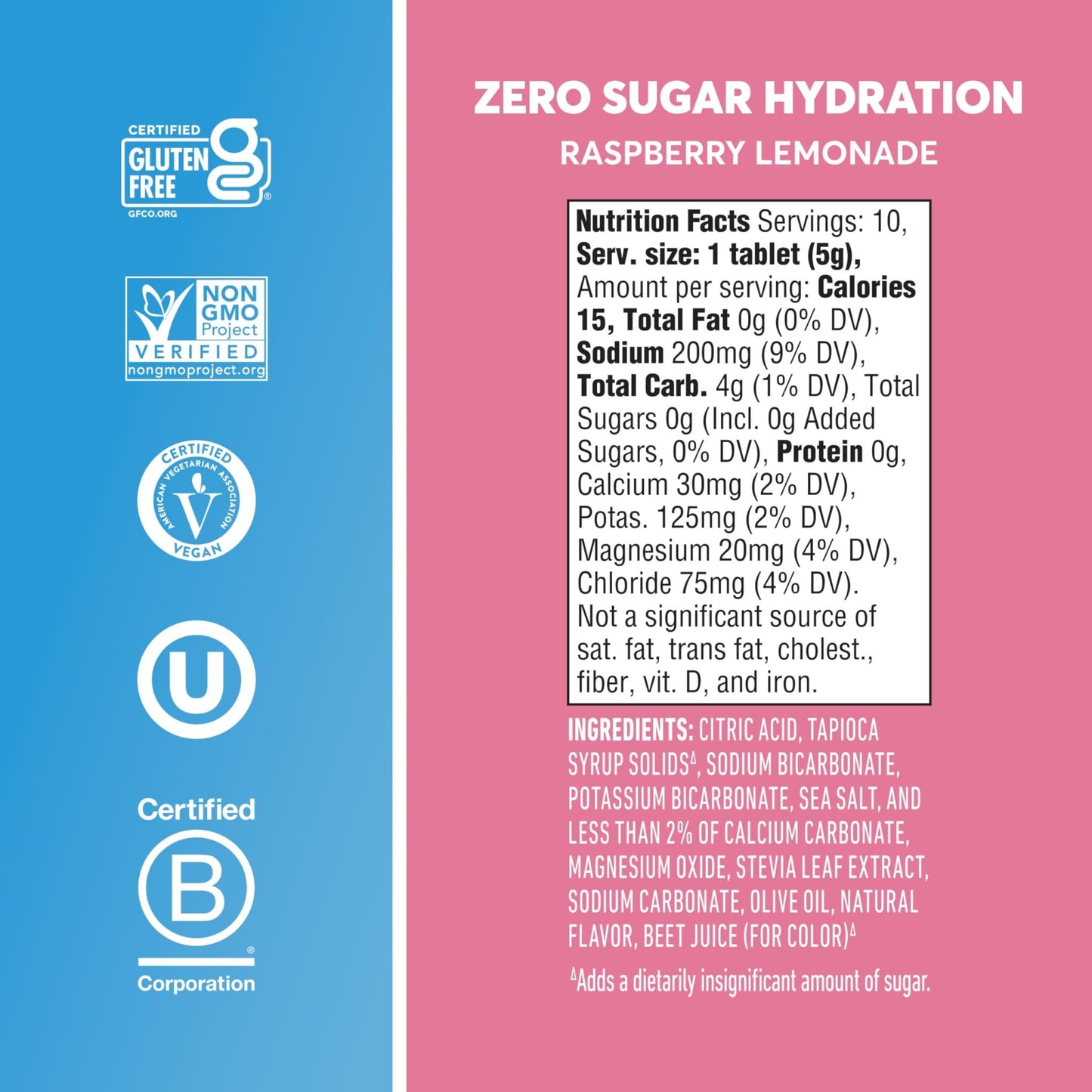Nuun Zero Sugar Hydration Electrolyte Tablets - Sodium, Potassium, Chloride, Calcium, Magnesium, Light & Delicious Fruit Flavors, No Sugar, Gluten Free, Vegan, - dailyvitalstore
