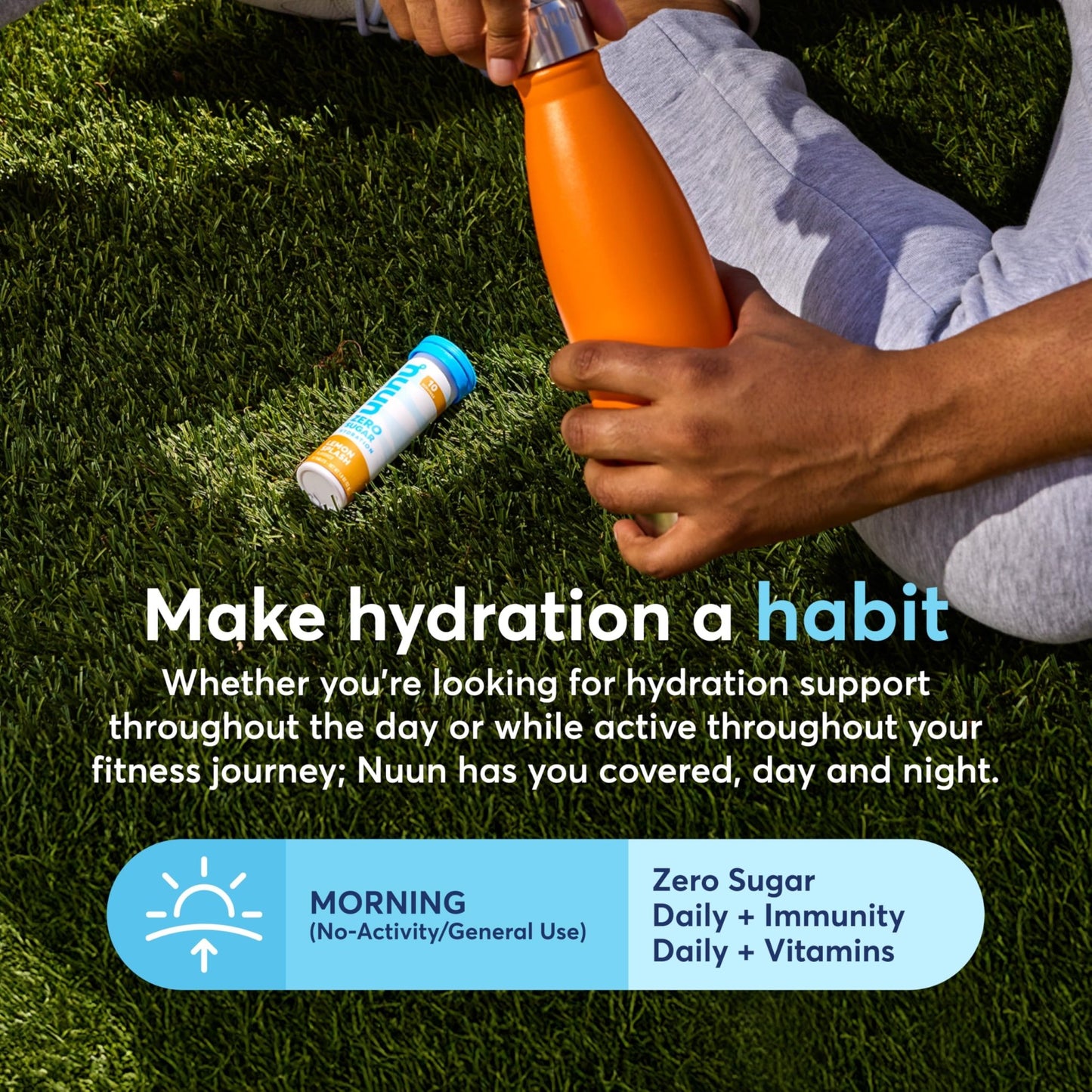 Nuun Zero Sugar Hydration Electrolyte Tablets - Sodium, Potassium, Chloride, Calcium, Magnesium, Light & Delicious Fruit Flavors, No Sugar, Gluten Free, Vegan, - dailyvitalstore