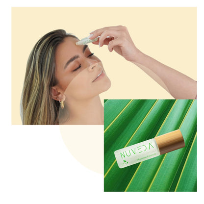 NUVEDA® Advanced Migraine Formula - All Natural Headache Stick | Modern Ayurvedic, Roll On Stick | Therapeutic Grade Essential Oil Aromatherapy | Made in USA - dailyvitalstore