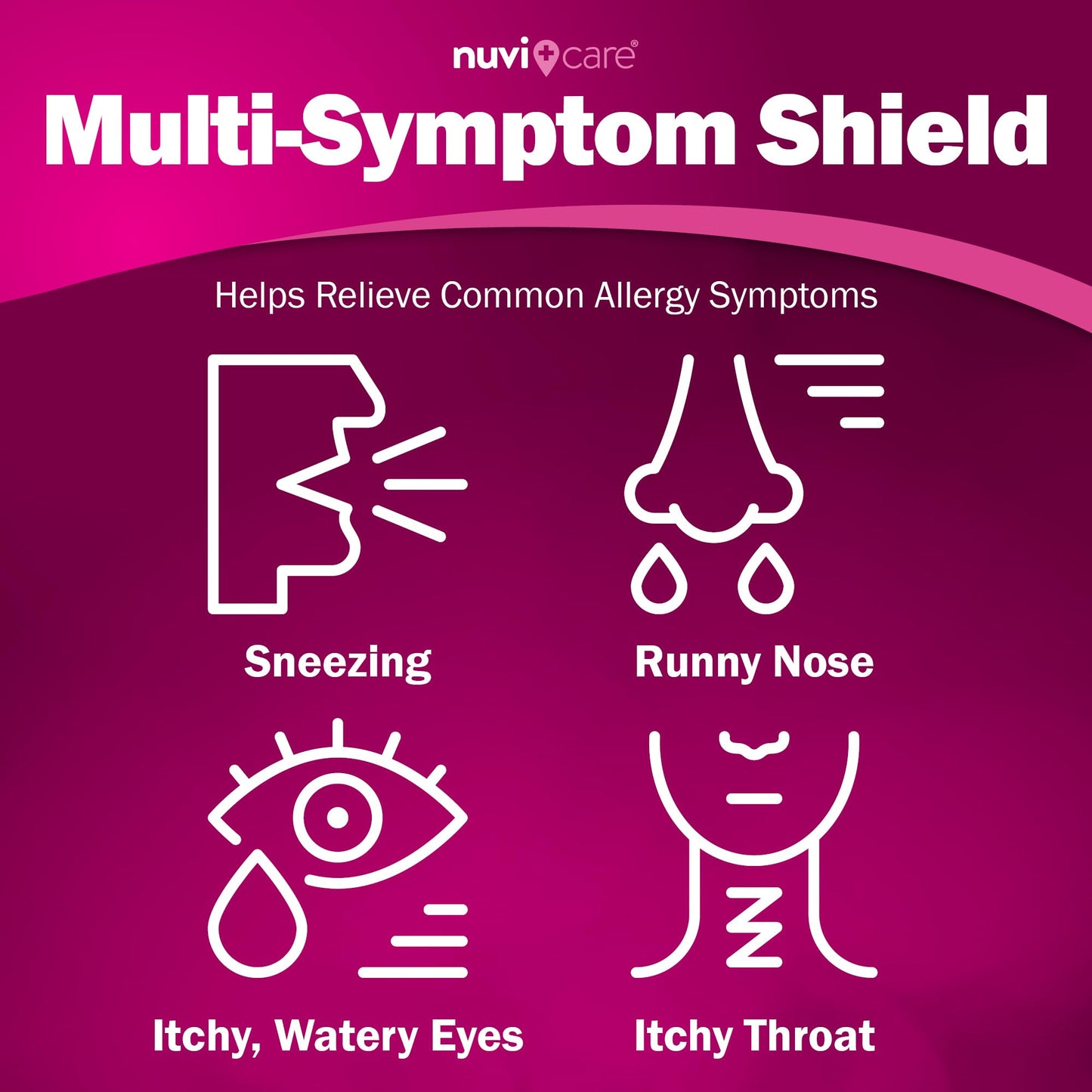 NUVICARE Allergy Relief Tablets - Diphenhydramine 25mg Antihistamine Tablets for Runny Nose, Sneezing, Itchy Eyes & Throat - Compare to Benadryl Allergy Meds - OTC Adult Allergy Medicine (300 Count) - dailyvitalstore