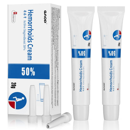 NXHMSWYG Hemorrhoid Cream, Fissure Ointment Body Care Cream Helps to Relieve Pain&Reduce Burning for Men and Women (2pcs) - dailyvitalstore