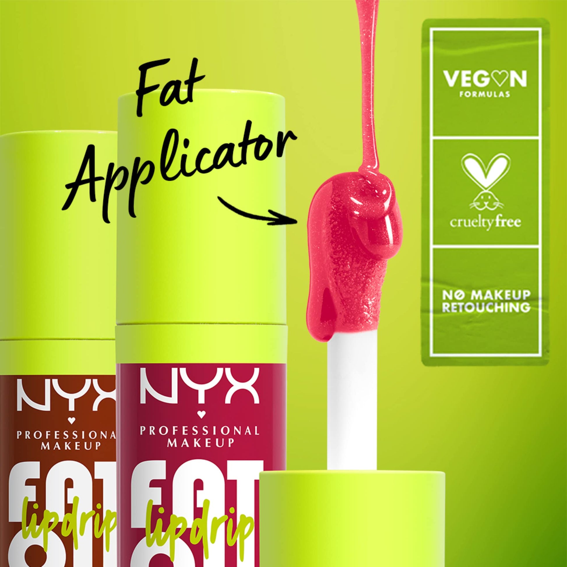 NYX PROFESSIONAL MAKEUP Fat Oil Lip Drip, Moisturizing Lip Oil Gloss, Vegan Tinted Formula, Up to 12 HR Hydration - Missed Call (Sheer Pink) - dailyvitalstore