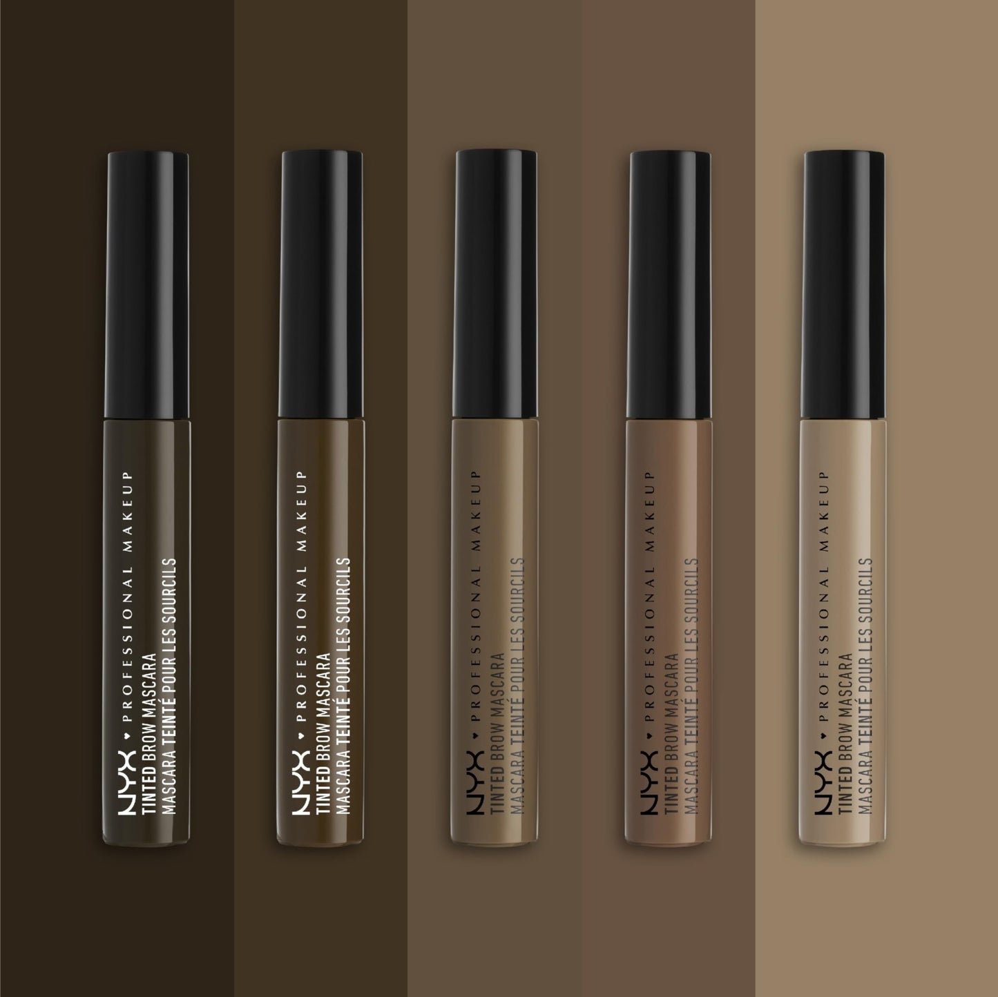 NYX PROFESSIONAL MAKEUP Tinted Eyebrow Mascara, Chocolate - dailyvitalstore