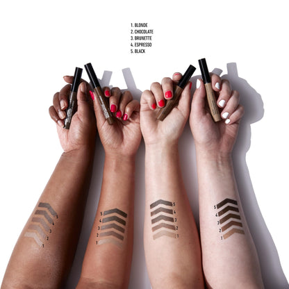 NYX PROFESSIONAL MAKEUP Tinted Eyebrow Mascara, Chocolate - dailyvitalstore