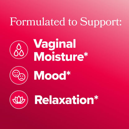 O Positiv URO Vaginal Moisture & Mood – Formulated to Support Vaginal Moisture, Mood & Relaxation – with KSM-66® Ashwagandha, Ginkgo Biloba, Mucuna pruriens, and GABA – 30 Servings - dailyvitalstore